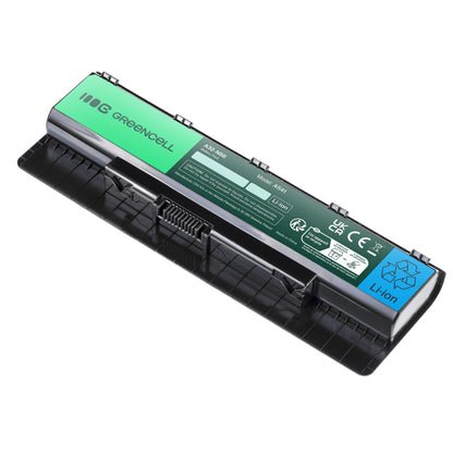A32-N56 Laptop Battery for Asus N56, N56D, N56DP, Green Cell 4400mAh 2