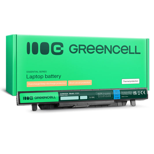 A41N1424 Laptop Battery for Asus GL552, GL552J, GL552JX, Green Cell 2200mAh
