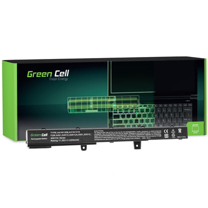 A31N1319 Laptop Battery for Asus X551, X551C, X551CA, Green Cell 2200mAh