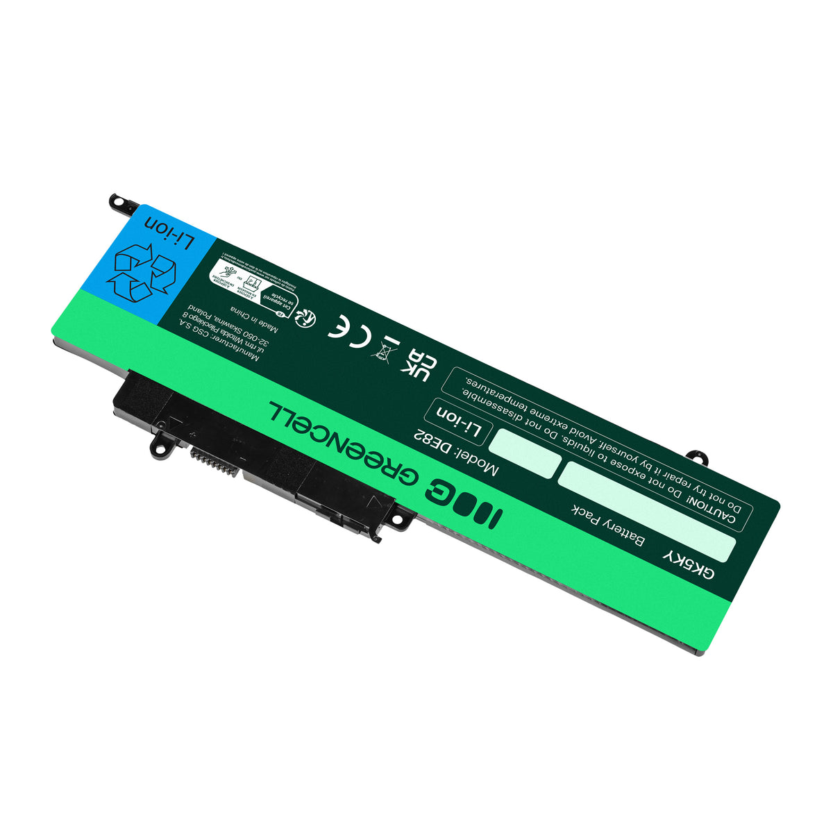 GK5KY Laptop Battery for Dell Inspiron 11, 3147, 3148, Green Cell 3500mAh 2