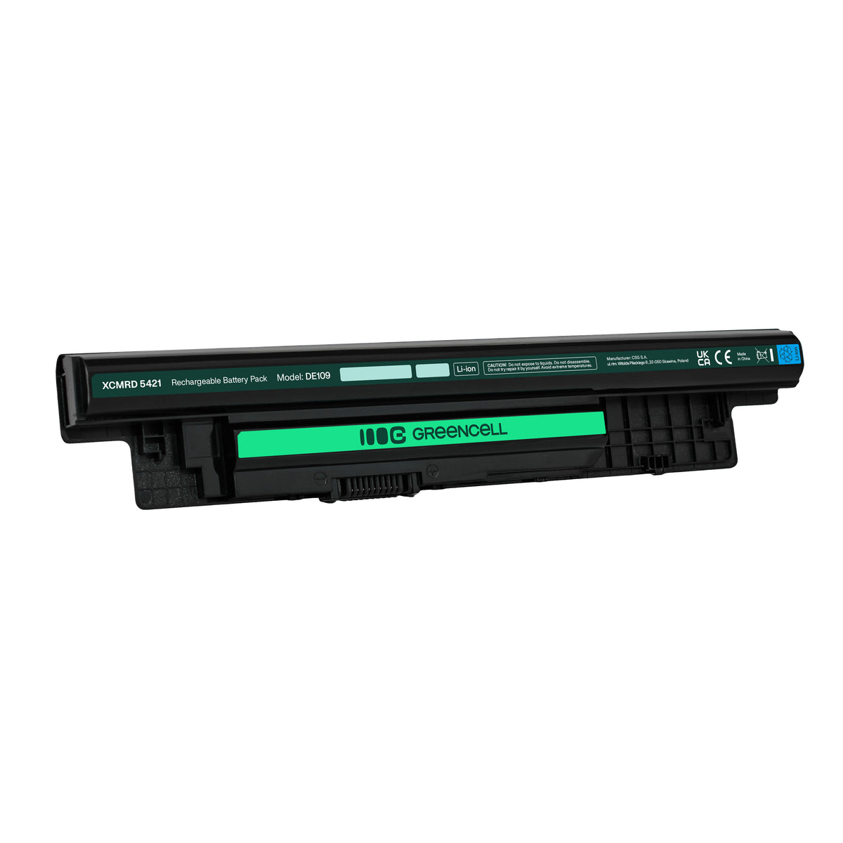 Laptop Battery for Dell Inspiron 15, 3521, 3537, Green Cell 2200mAh 1