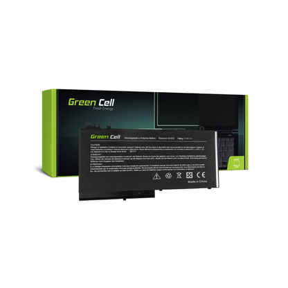 green cell battery for dell latitude 11 3150 3160 12 e5250 e5270 111v 3400mah