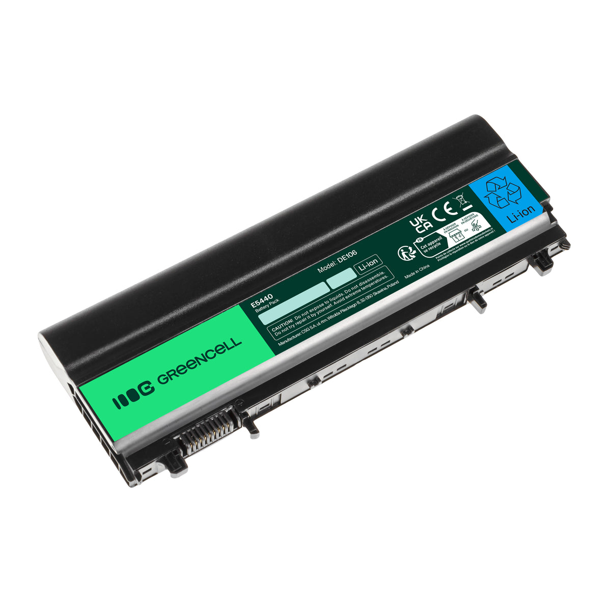 VV0NF Laptop Battery for Dell Latitude E5440, E5540, P44G, Green Cell 6600mAh 2