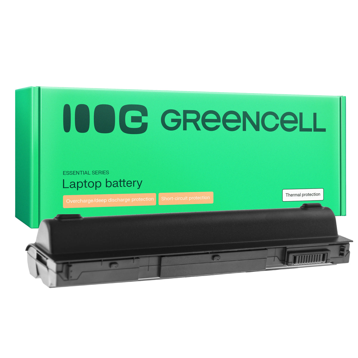 8858X Laptop Battery for Dell Latitude E6420, E6430, E6520, Green Cell 6600mAh