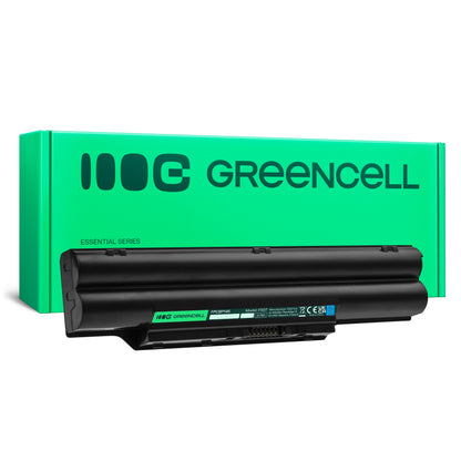 FPCBP145 Laptop Battery for Fujitsu LifeBook E751, E752, E781, Green Cell 4400mAh