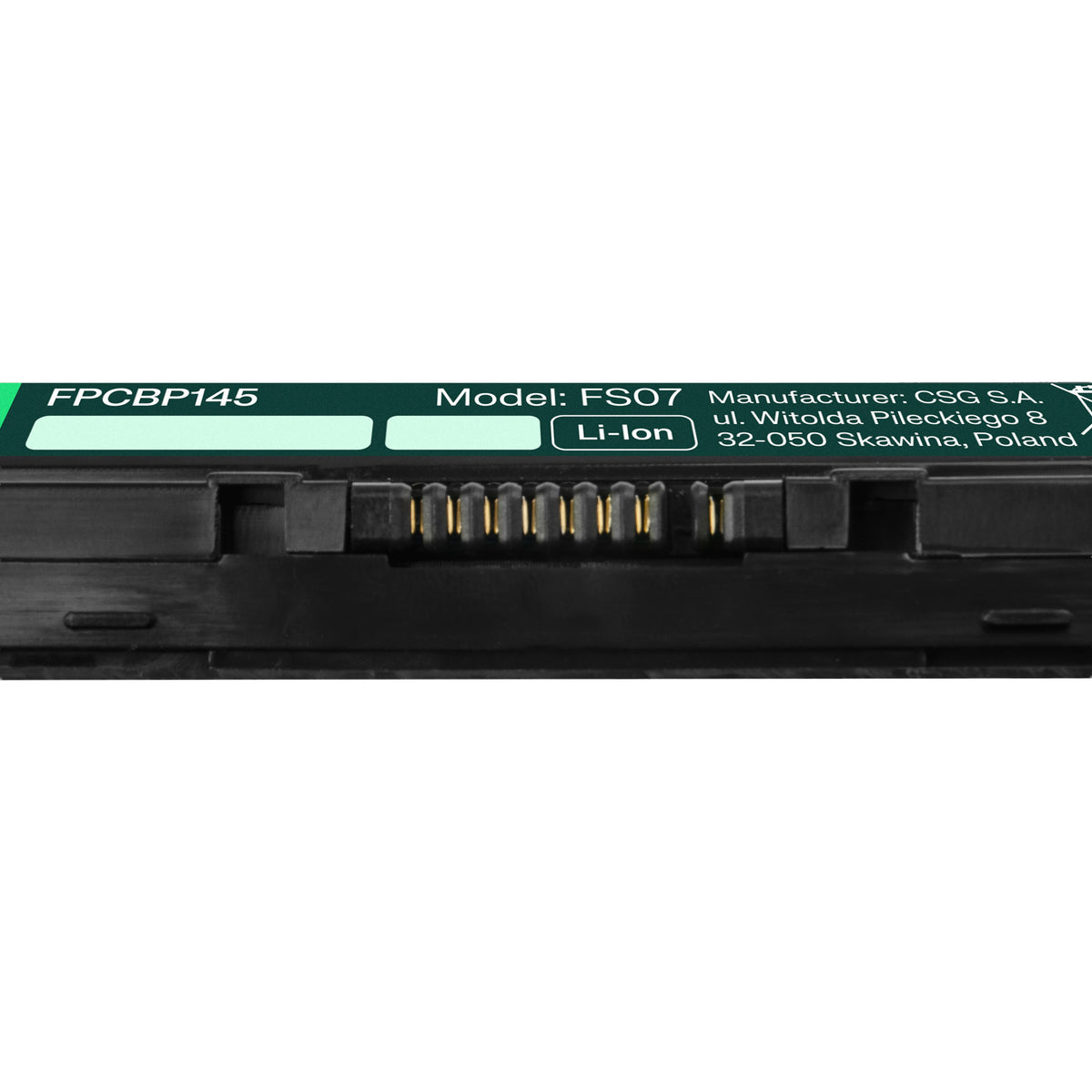 FPCBP145 Laptop Battery for Fujitsu LifeBook E751, E752, E781, Green Cell 4400mAh 4