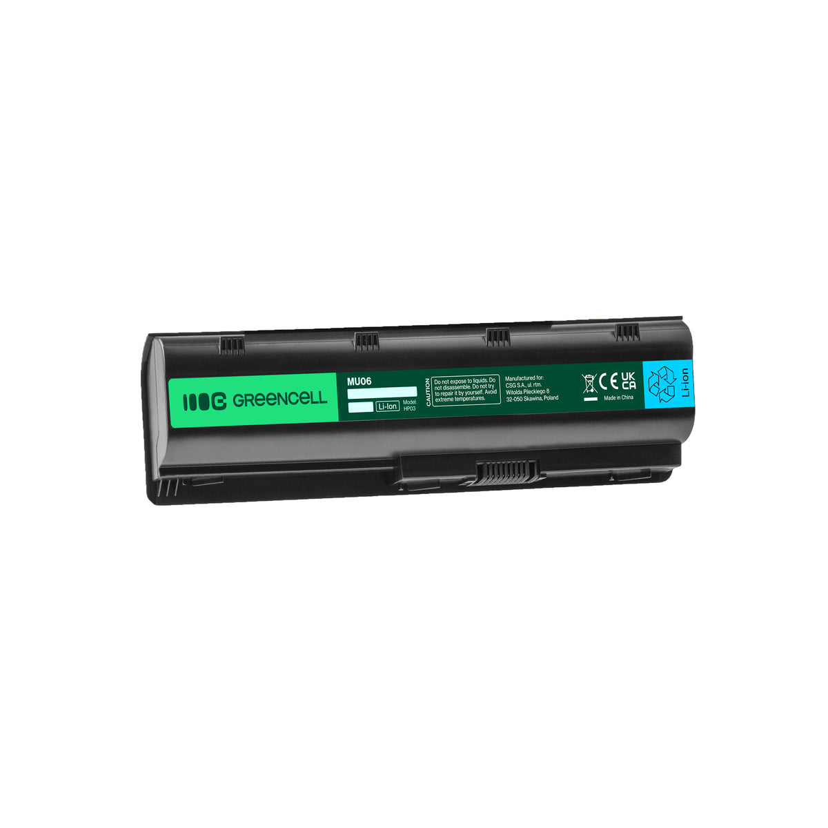 MU06 Laptop Battery for HP Compaq 635, 650, 655, Green Cell 4400mAh 3