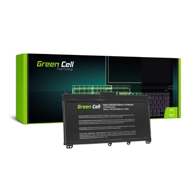 green cell battery for hp pavilion 14 15 15t 15z 17 17z 1155v 3600mah