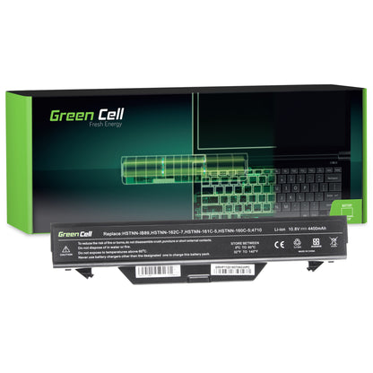 ZZ08 Laptop Battery for HP Probook 4510, 4510s, 4515s, Green Cell 4400mAh