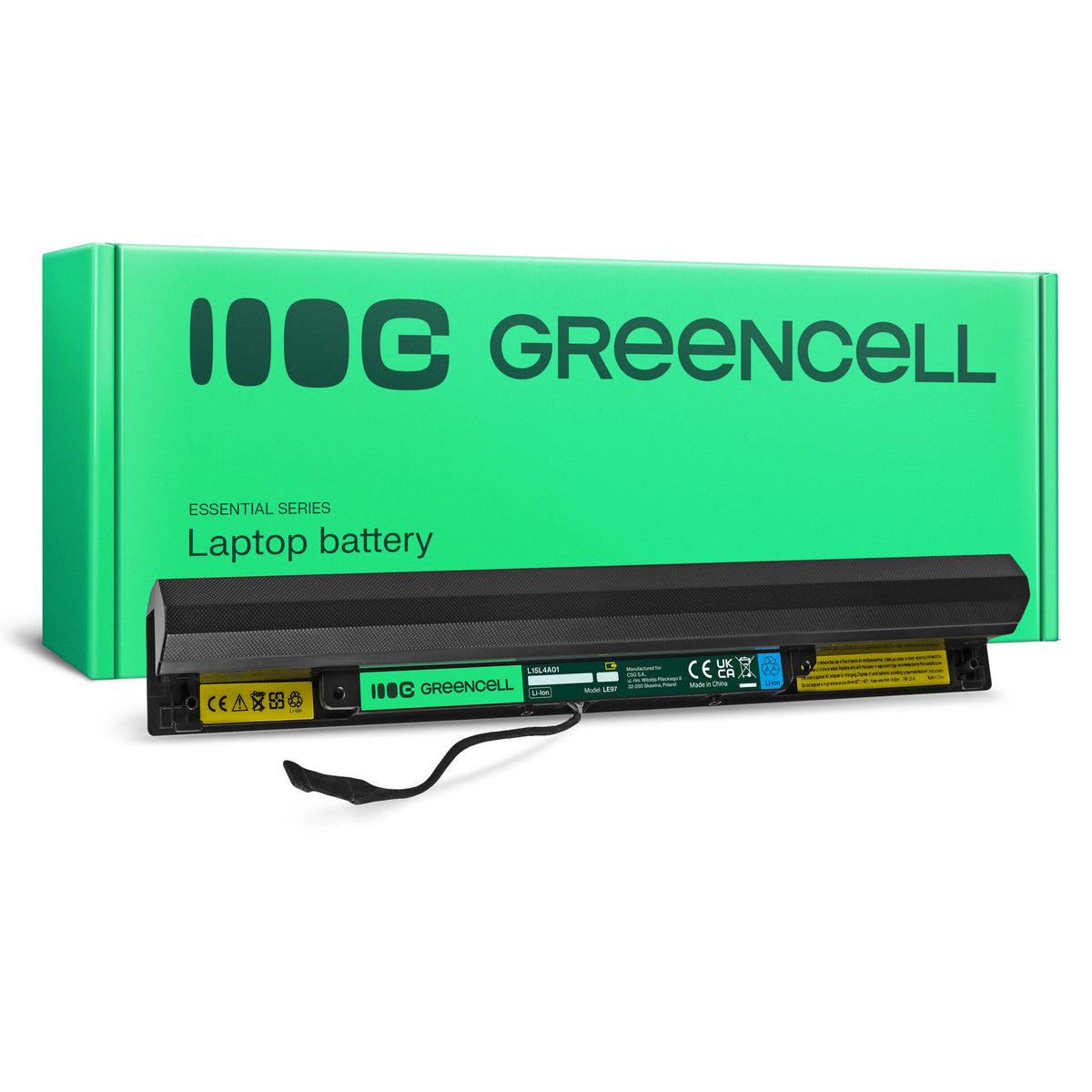 L15M4A01 Laptop Battery for Lenovo IdeaPad 100-14IBD, 100-15IBD, Green Cell 2200mAh