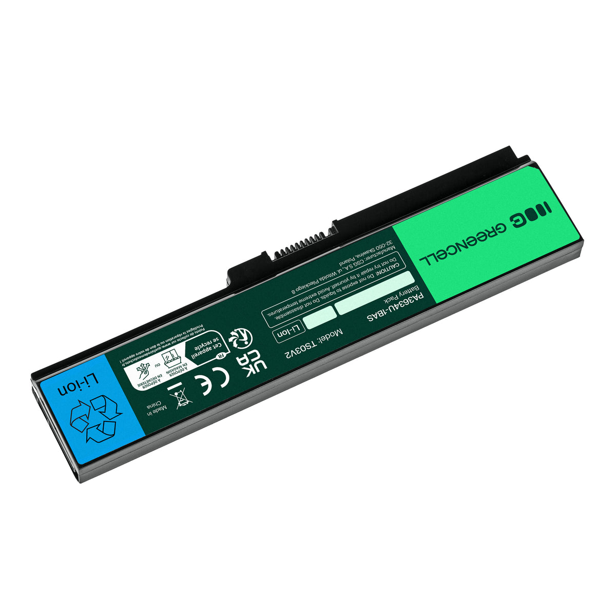 PA3634U-1BRS Laptop Battery for Toshiba Satellite A660, A665, L650, Green Cell 4400mAh 3