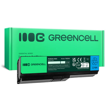 PA3634U-1BRS Laptop Battery for Toshiba Satellite A660, A665, L650, Green Cell 4400mAh