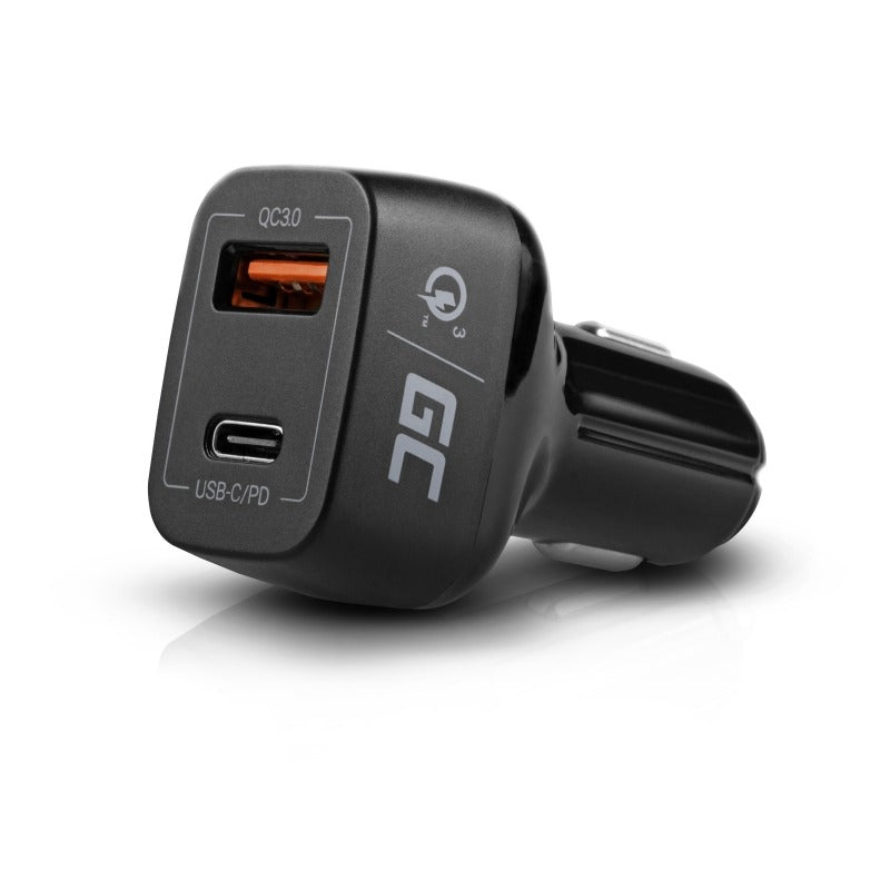 Green Cell Car charger Type-C