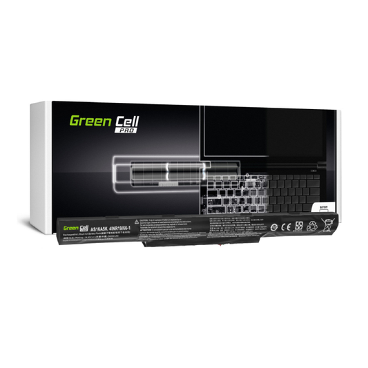 green cell pro battery as16a5k for acer aspire e15 e5 553 e5 553g e5 575 e5 575g f15 f5 573 f5 573g 146v 2600mah