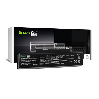 green cell pro battery for samsung r519 r522 r530 r540 r580 r620 r719 r780 black 111v 5200mah