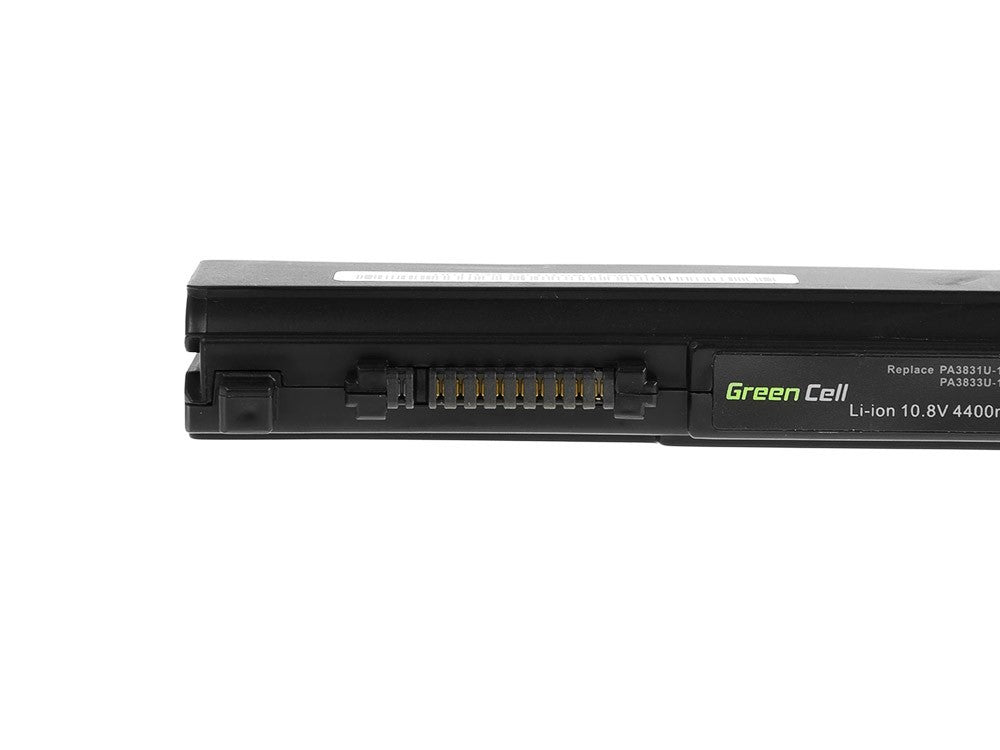 PA3832U-1BRS Laptop Battery for Toshiba Portege R700, R830, R930, Green Cell 4400mAh 3