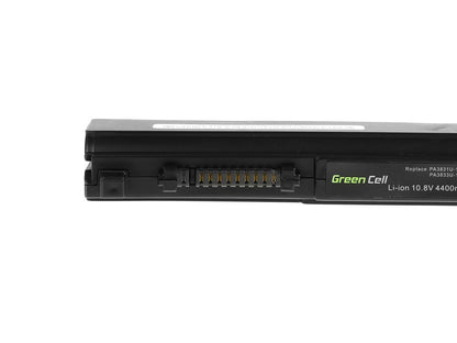 PA3832U-1BRS Laptop Battery for Toshiba Portege R700, R830, R930, Green Cell 4400mAh 3