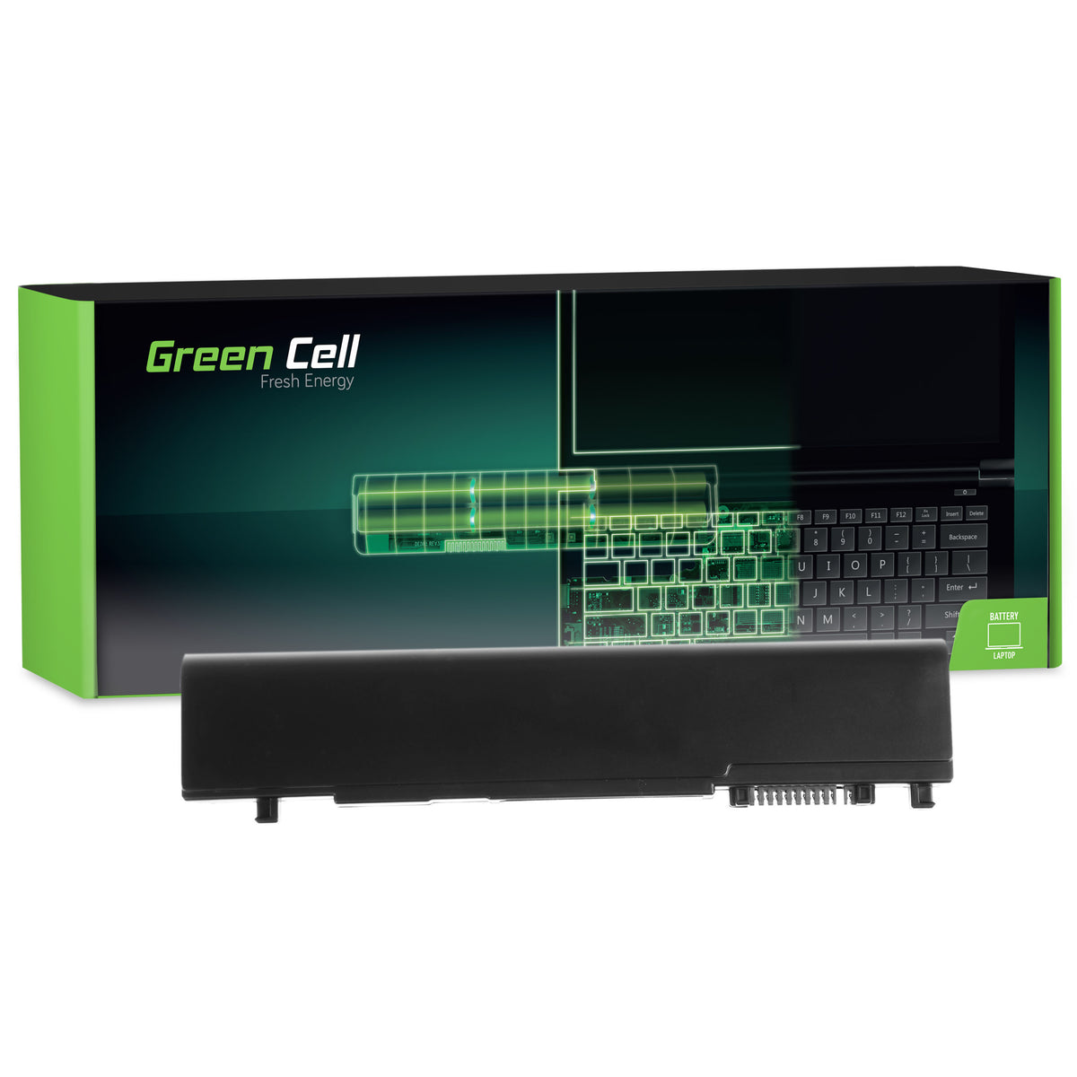 PA3832U-1BRS Laptop Battery for Toshiba Portege R700, R830, R930, Green Cell 4400mAh