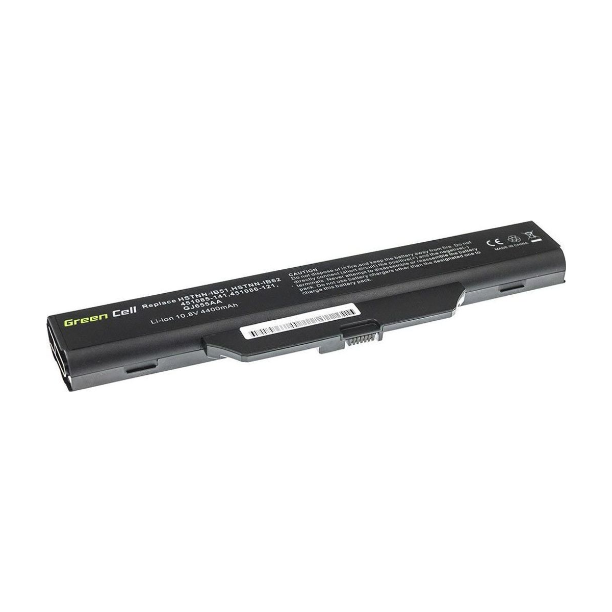 HSTNN-IB51 Laptop Battery for HP 550, 610, HP Compaq 6720s, Green Cell 4400mAh 1