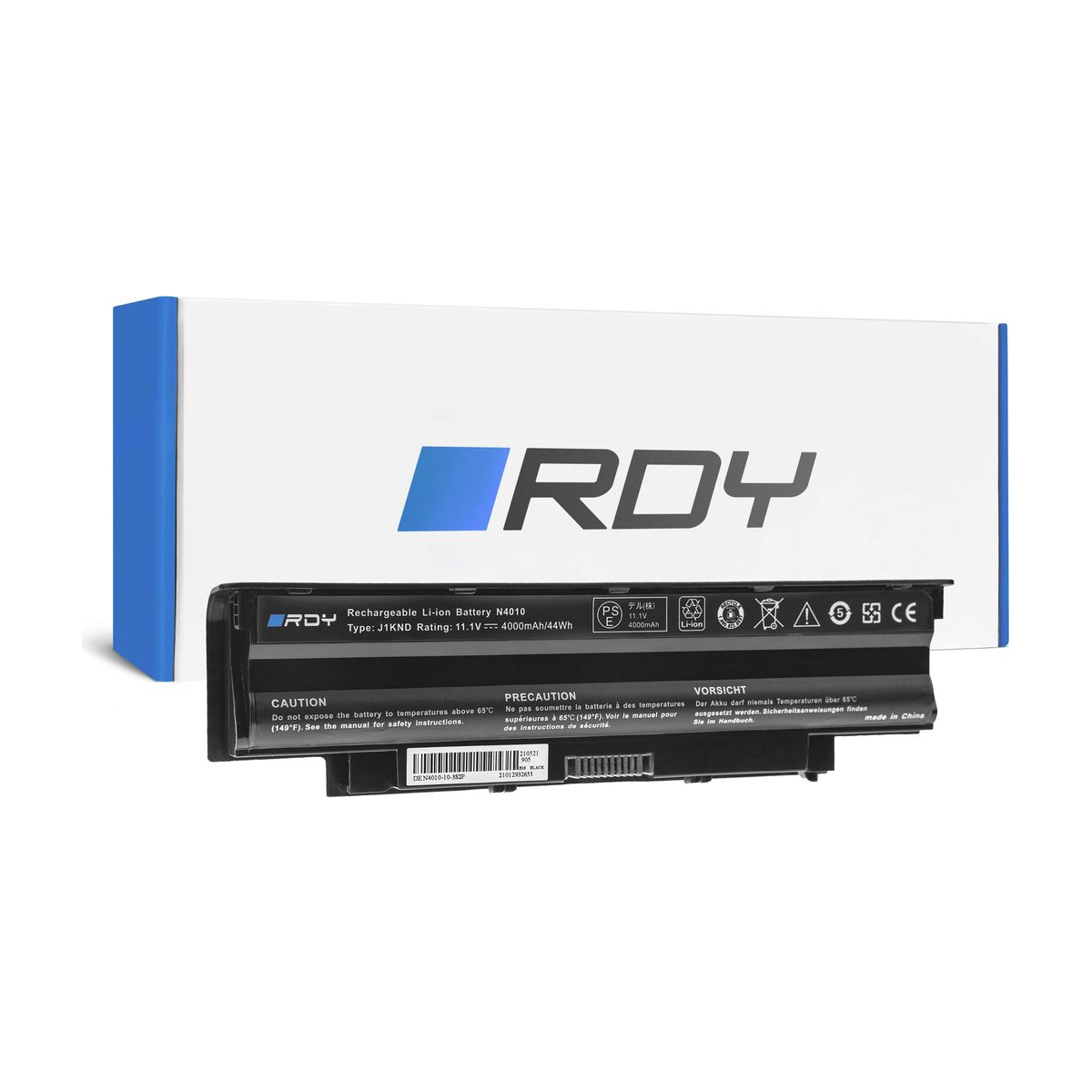 J1KND Laptop Battery for Dell, RDY 4000mAh