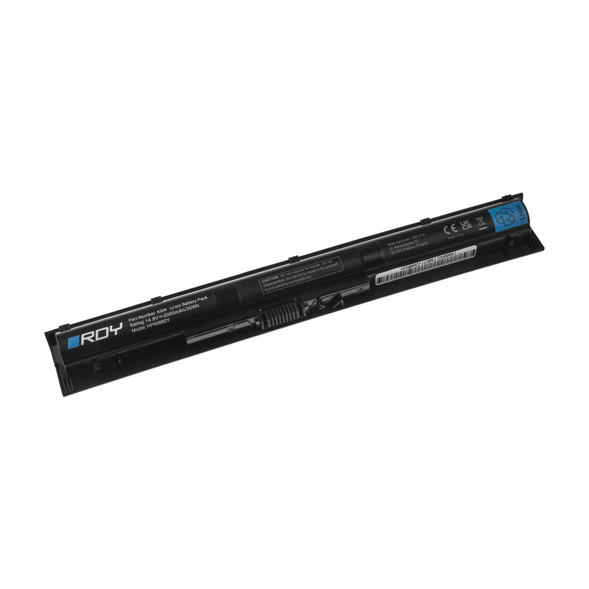 KI04 Laptop Battery for HP Pavilion 15-AB, 15-AB250NG, RDY 20000mAh 1