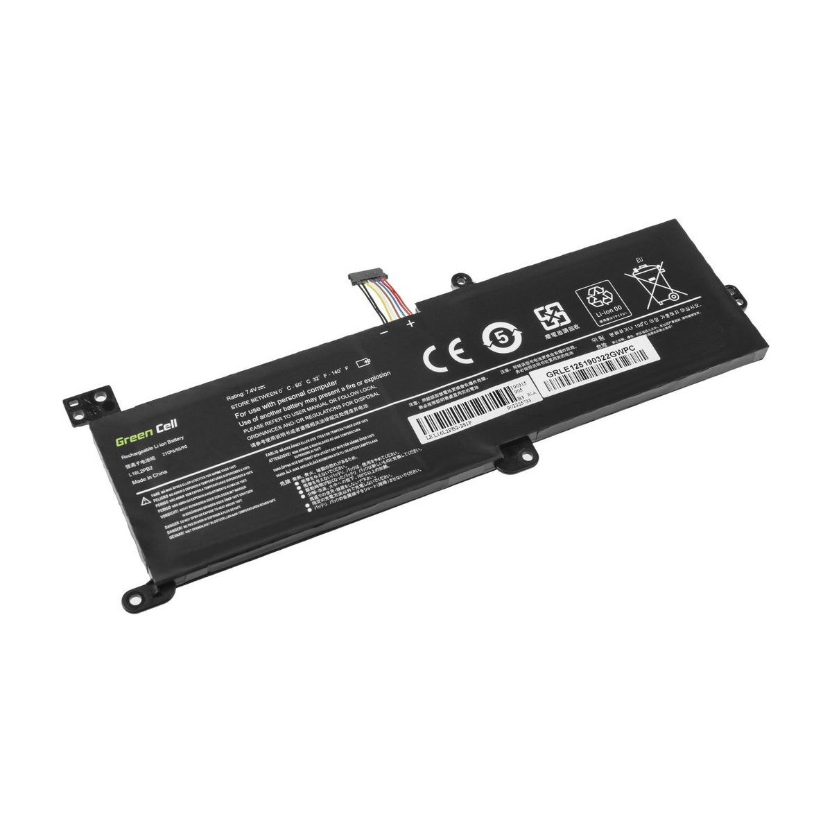 Laptop Battery for Lenovo IdeaPad 320-14IKB, 320-15ABR, Green Cell 3500mAh 3