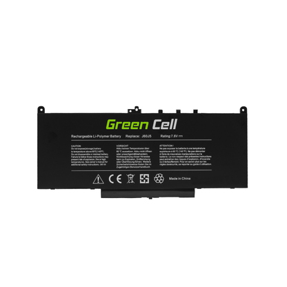 laptop battery green cell j60j5 for dell latitude e7270 e7470 5800mah 2