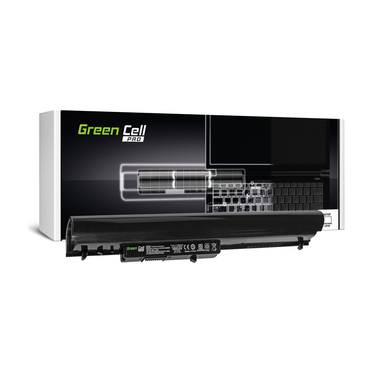 OA04 Laptop Battery for HP 14, 15, HP 240, Green Cell 2600mAh