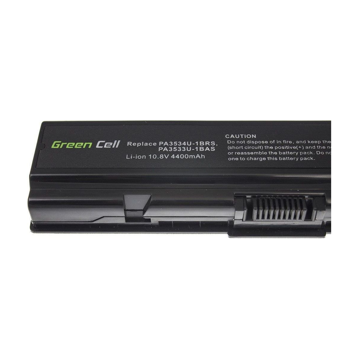 PA3534U-1BRS Laptop Battery for Toshiba Satellite A200, A300, A350, Green Cell 4400mAh 2