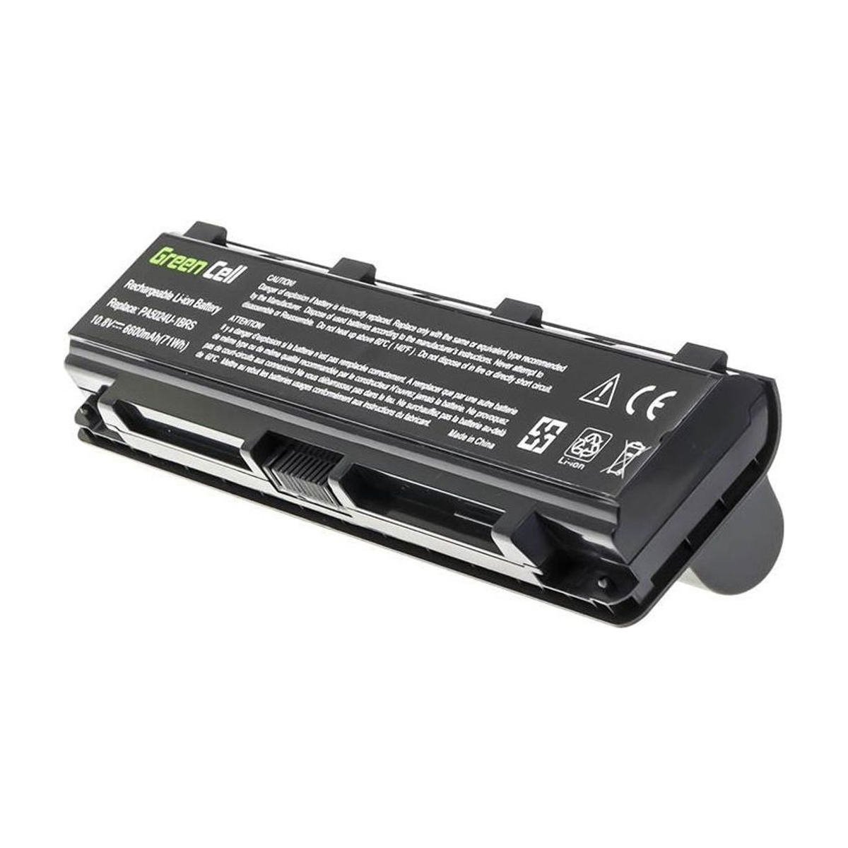 PA5024U-1BRS Laptop Battery for Toshiba Satellite C850, C850D, C855, Green Cell 6600mAh 4
