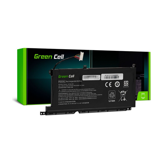 PG03XL Laptop Battery for HP Pavilion 15-EC, 15-EC0017NW, Green Cell 4150mAh