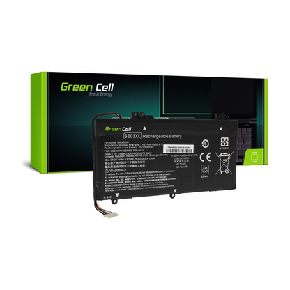 SE03XL Laptop Battery for HP Pavilion 14-AL, 14-AV, Green Cell 3400mAh