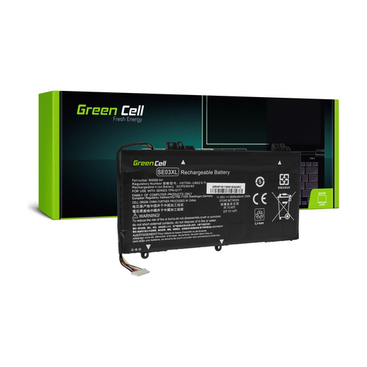 SE03XL Laptop Battery for HP Pavilion 14-AL, 14-AV, Green Cell 3400mAh