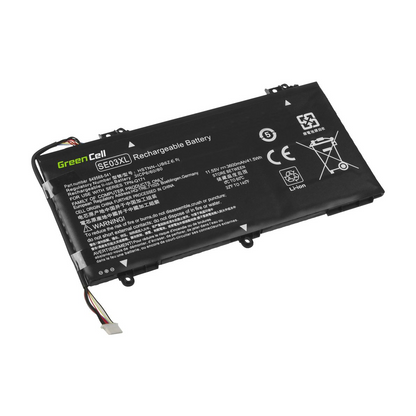 SE03XL Laptop Battery for HP Pavilion 14-AL, 14-AV, Green Cell 3400mAh 1