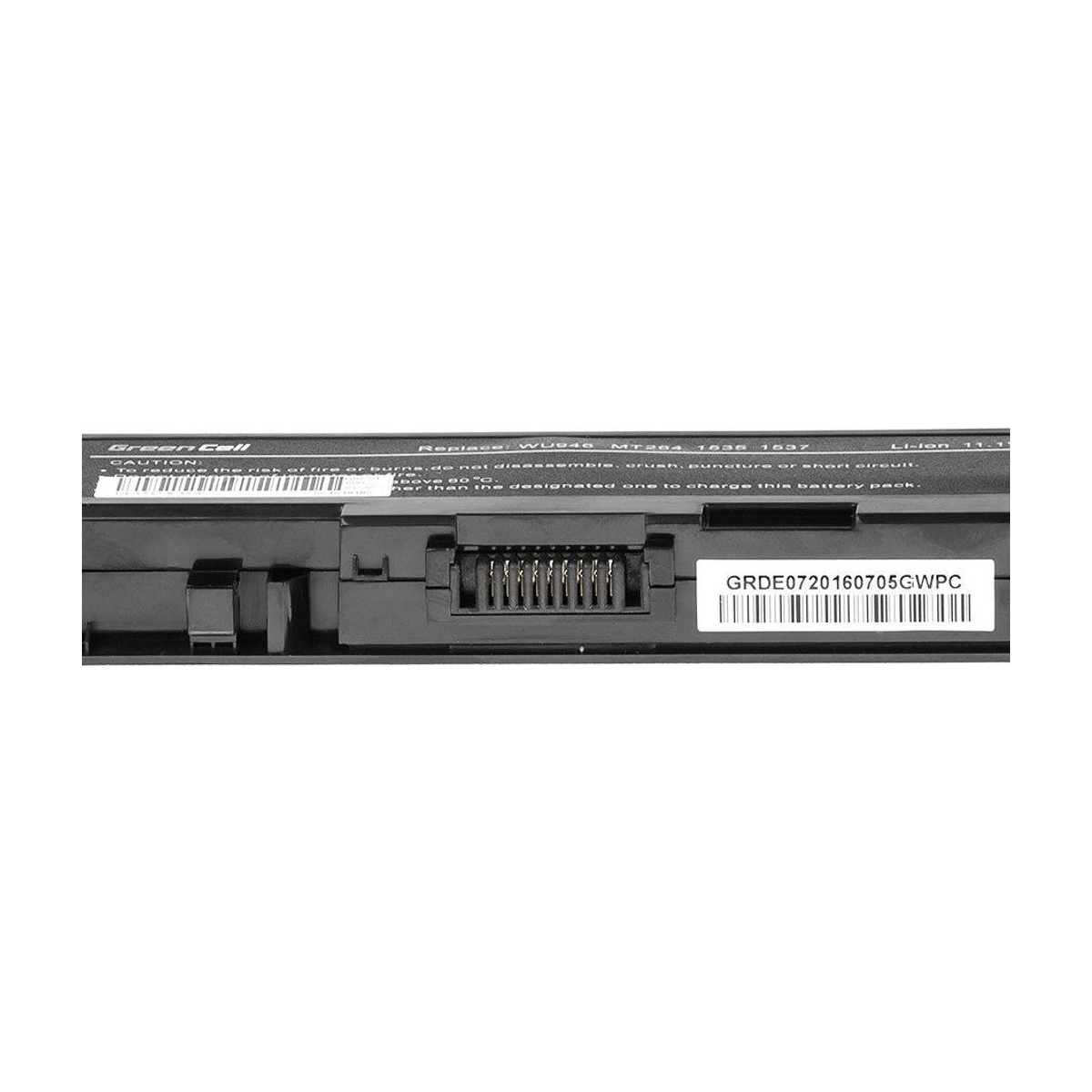 WU946 Laptop Battery for Dell Studio 1500, 1535, 1536, Green Cell 4400mAh 3