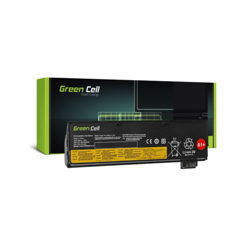 green cell battery for lenovo thinkpad t470 t570 a475 p51s t25 111v 4400mah