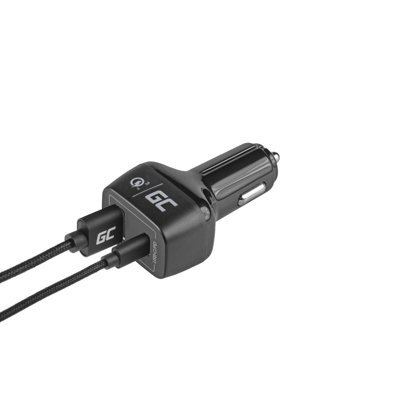 Green Cell Car charger Type-C