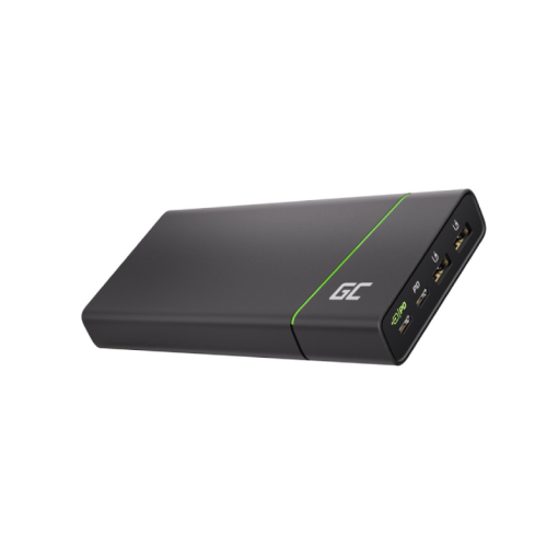 power bank green cell gc powerplay ultra 26800mah 128w 4 port with the ability to charge ultrabook tablet and two smartphones