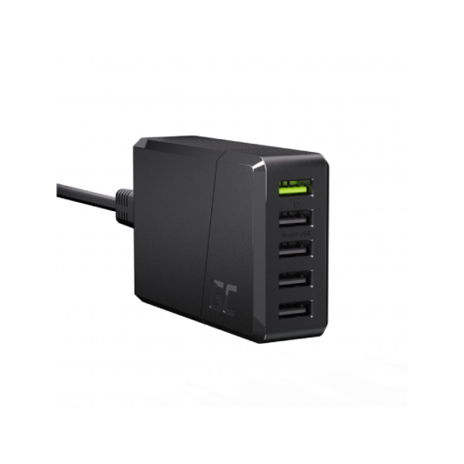 ladowarka sieciowa green cell gc chargesource 5 5xusb 52w z szybkim ladowaniem ultra charge i smart charge 4